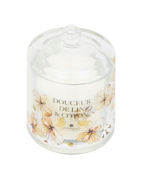 Bougie parfumée en verre marron - 240g