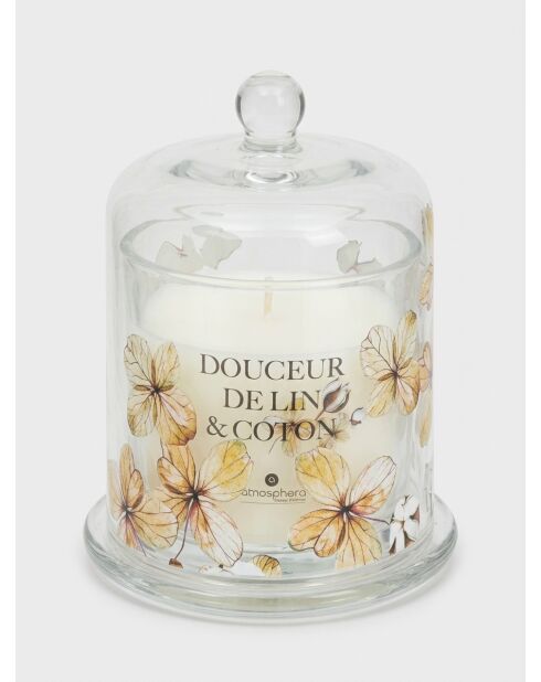 Bougie parfumée en verre marron - 240g