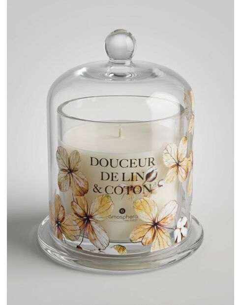 Bougie parfumée en verre marron - 240g
