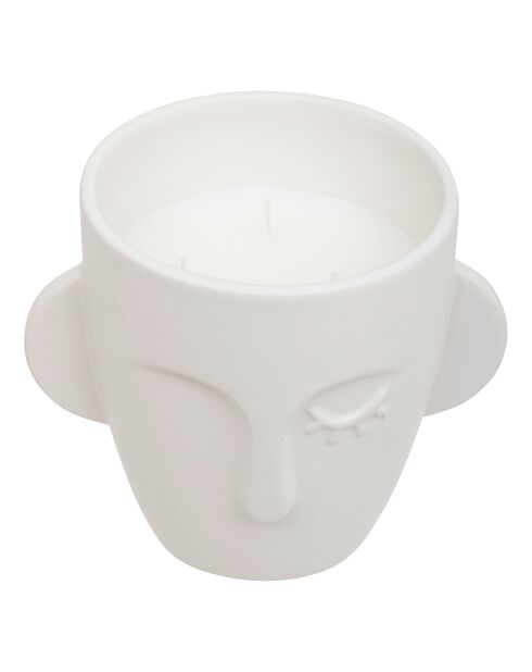 Bougie parfumée blanc - 520g
