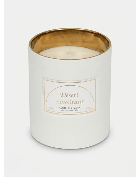 Bougie parfumée en céramique Lucia Vanille - 1800g