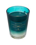 Bougie parfumée en verre bleu canard - 855g