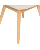 Ayati Stuhl beige/natur