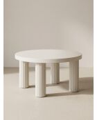 Table basse Tella ivoire
