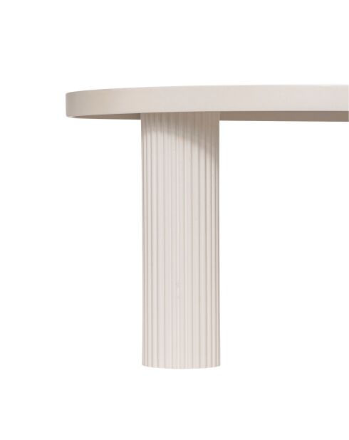 Table basse Tella ivoire