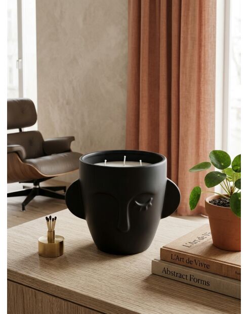 Bougie parfumée noir - 520g