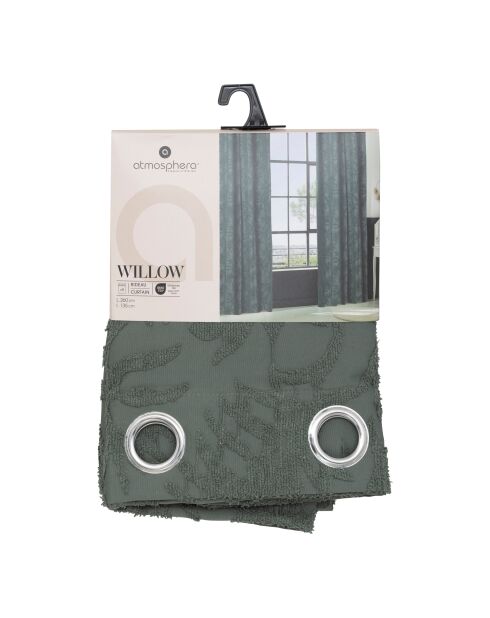 Tenda Jacq Willow verde celadon - 135x260 cm