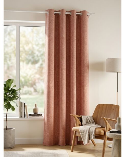 Rideau isolant Kys ambre - 140x260cm