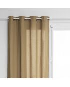 Tenda in lino beige - 135x240cm