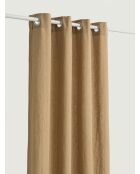 Tenda in lino beige - 135x240cm