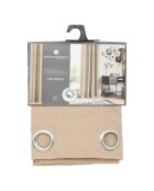 Tenda in lino beige - 135x240cm