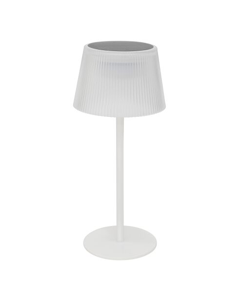 Lampe extérieur katy blanc - H. 30cm