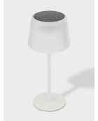 Lampe extérieur katy blanc - H. 30cm