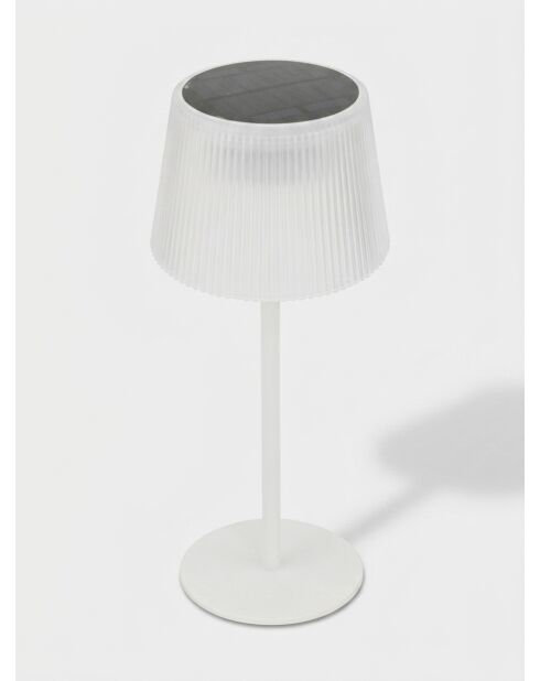 Lampe extérieur katy blanc - H. 30cm