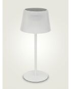 Lampe extérieur katy blanc - H. 30cm