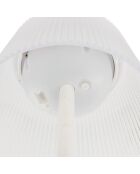 Lampe extérieur katy blanc - H. 30cm