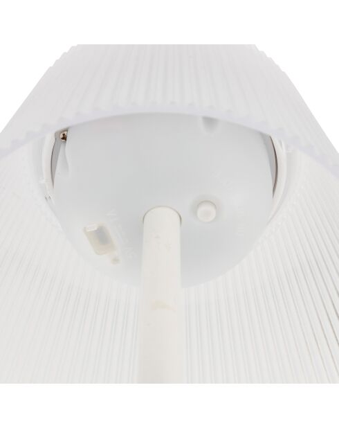 Lampe extérieur katy blanc - H. 30cm