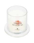 Bougie parfumée en verre rose - 240g