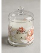 Bougie parfumée en verre rose - 240g