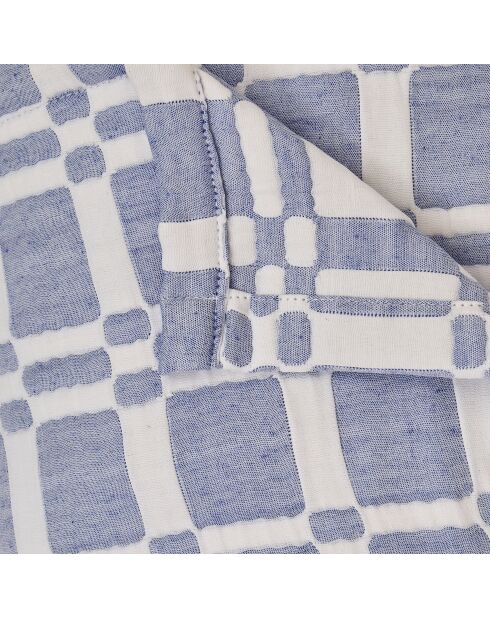 Nuvia Bettdecke, 240 x 260 cm, indigoblau