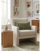Coussin jacq letho vert clair - 38x58cm