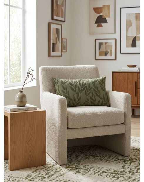 Coussin jacq letho vert clair - 38x58cm