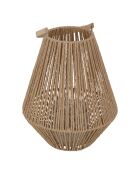 Lanterne ross marron - H. 31cm