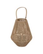 Lanterne ross marron - H. 31cm