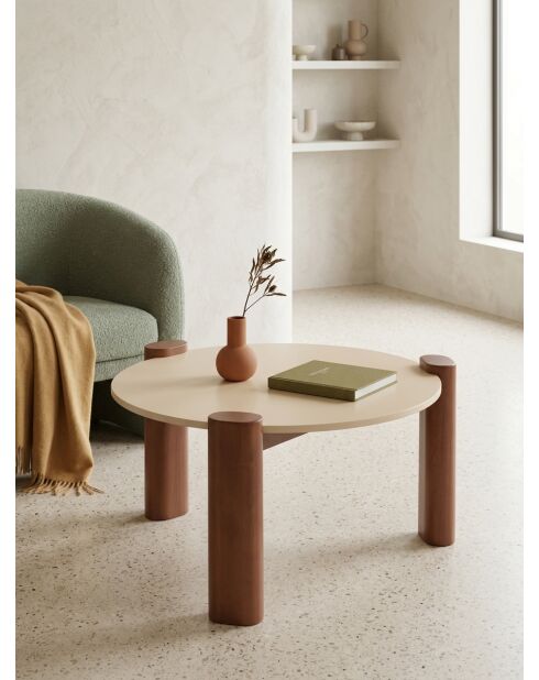 Table basse Jilani multicolore