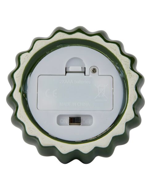 Lampe led cactus vert - H. 15cm