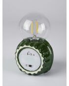Lámpara LED de cactus verde - H. 15 cm