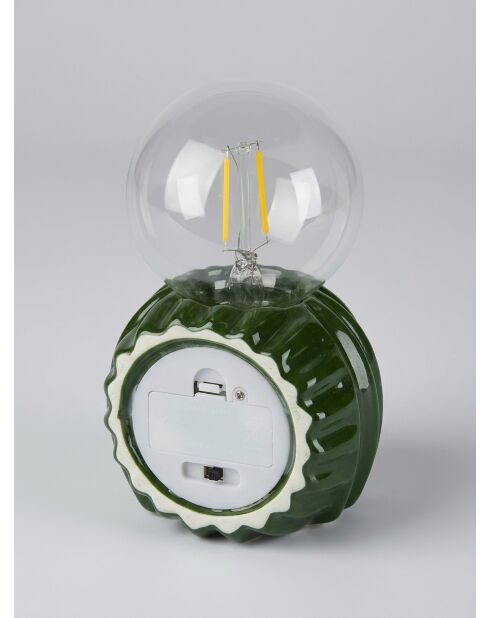 Lampe led cactus vert - H. 15cm