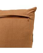 Coussin Brod Hary marron caramel - 45x45cm