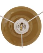 Lampe à poser Vinus vert kaki - H.45 cm