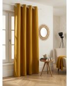 Tenda isolante gialla Isa - 140x260cm