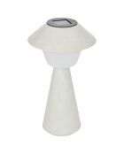 Luminaire extérieur sol Damon beige - H. 31cm
