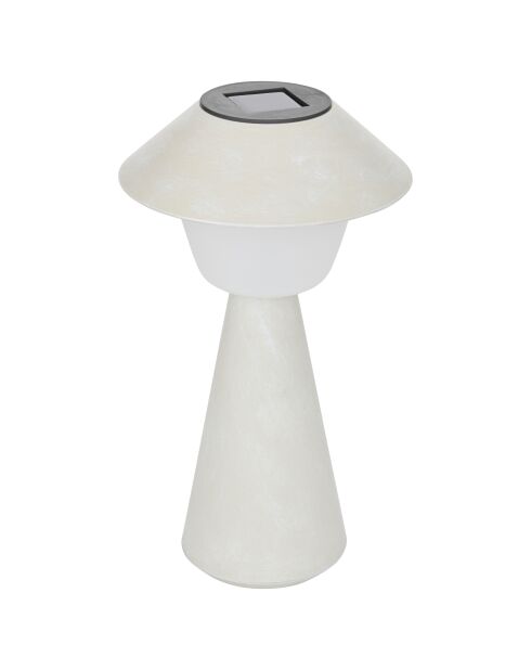 Luminaire extérieur sol Damon beige - H. 31cm