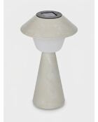 Luminaire extérieur sol Damon beige - H. 31cm