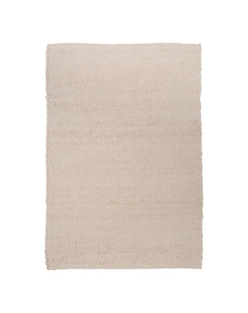Tapis en laine Volna ivoire - 118x170cm