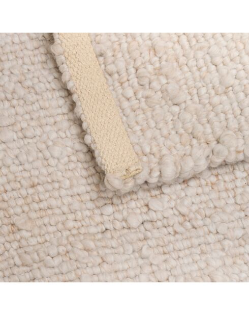 Tapis en laine Volna ivoire - 118x170cm