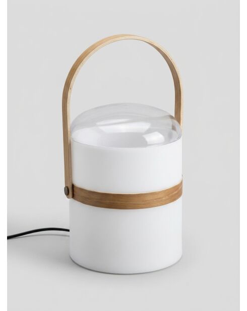 Luminaire extérieur Kiara blanc - H.26cm