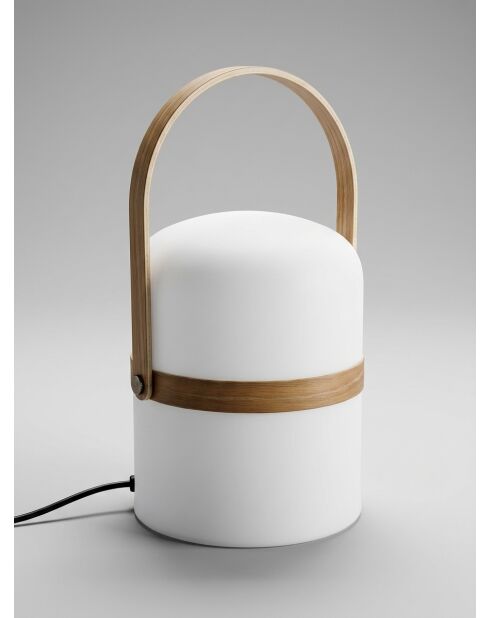 Luminaire extérieur Kiara blanc - H.26cm