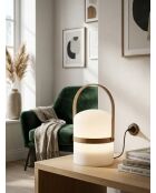 Luminaire extérieur Kiara blanc - H.26cm