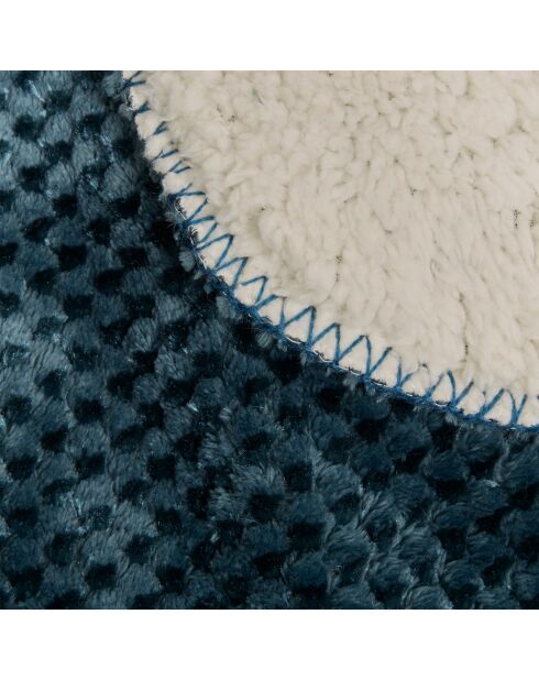 Plaid blu Lyno - 130x170cm