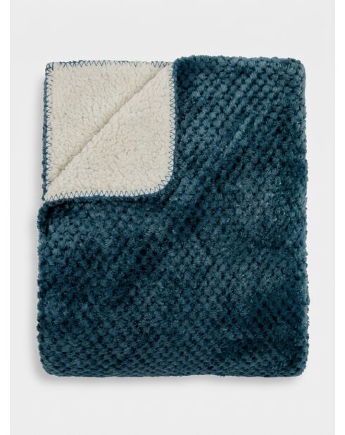 Plaid blu Lyno - 130x170cm