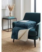 Plaid blu Lyno - 130x170cm