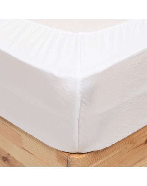 Drap housse B30 2 pièces blanche
