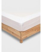 Drap housse B30 2 pièces blanche