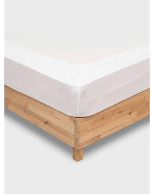 Drap housse B30 2 pièces blanche