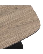 Table basse 1 étagère Hodia noire